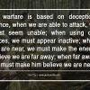 All Warfare is Rooted In Deception